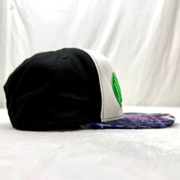 DC Comics Joker HaHaHa Batman Adjustable Snapback Cap Hat Purple White Black - Picture 4 of 11